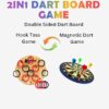 ToyGenie 2-in-1 Hook Toss and Magnetic Dart Board(big) - Image 2